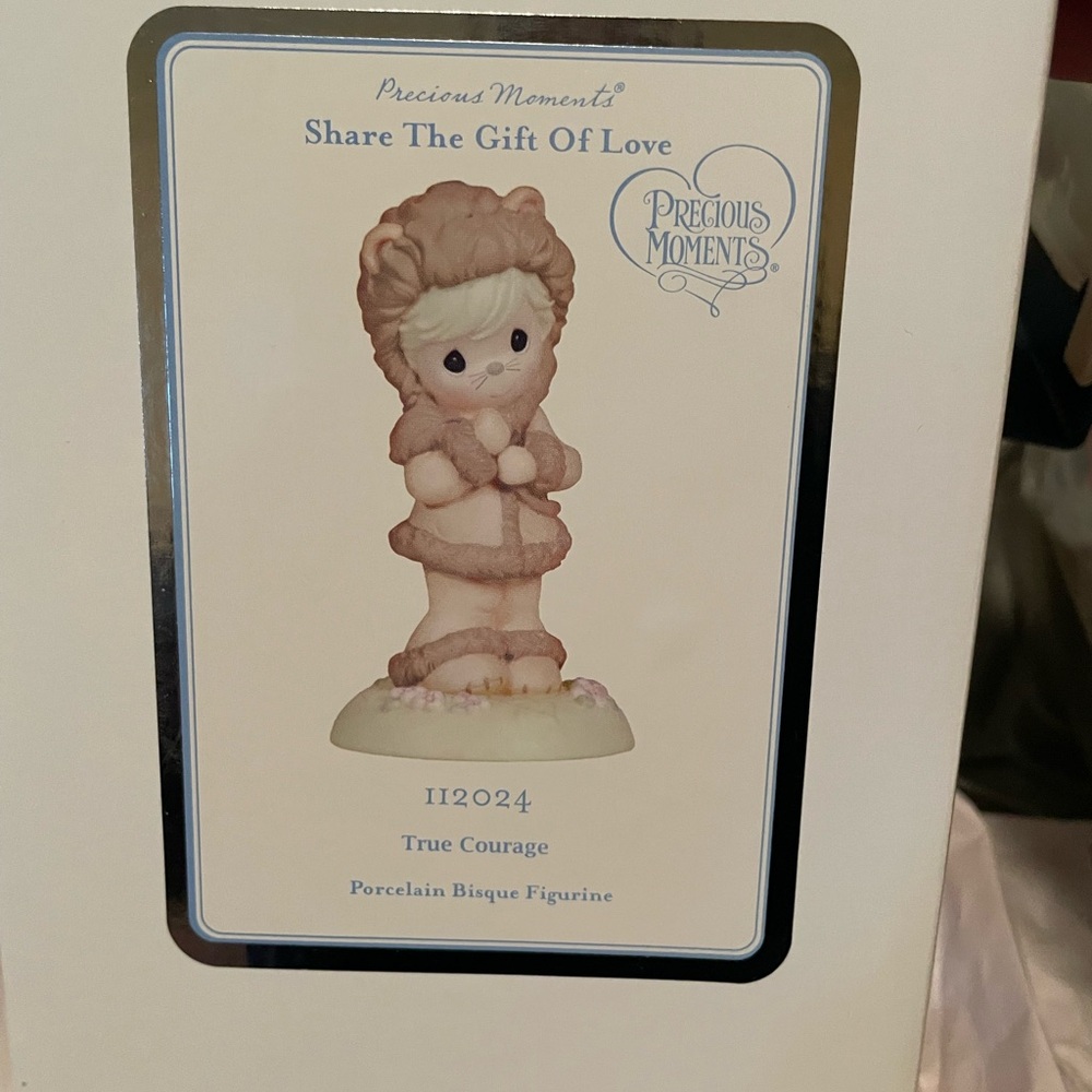Precious Moment -Cowardly Lion Figurine